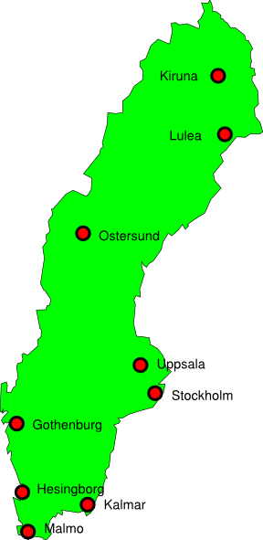 Sweden Map Outline Png (288x591)