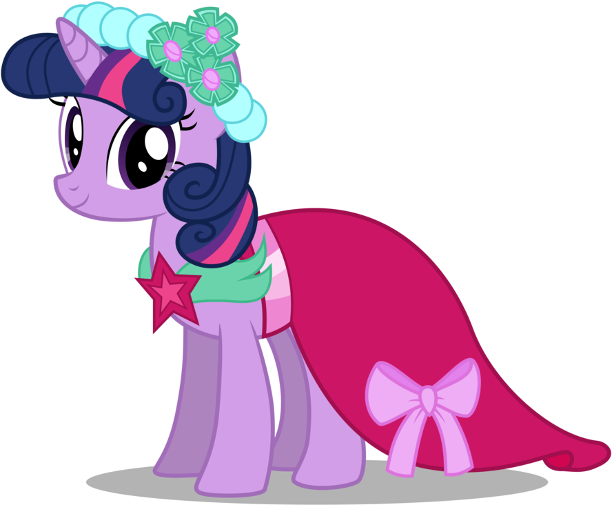 Twilight Wedding Dress By Mamandil - My Little Pony Twilight Sparkle Dress (900x780)