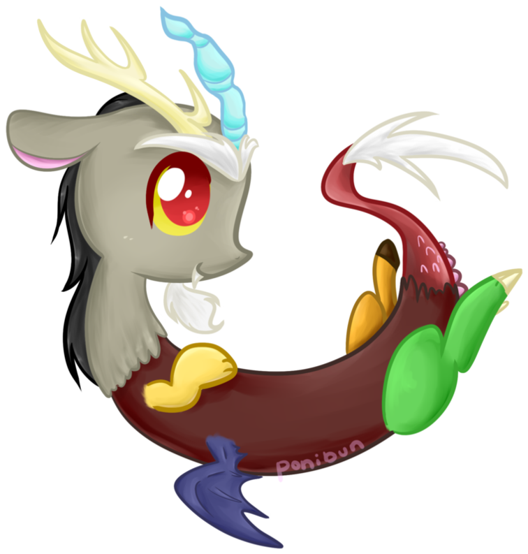 Discord By Ponibun On Deviantart - My Little Pony: Friendship Is Magic (894x894)