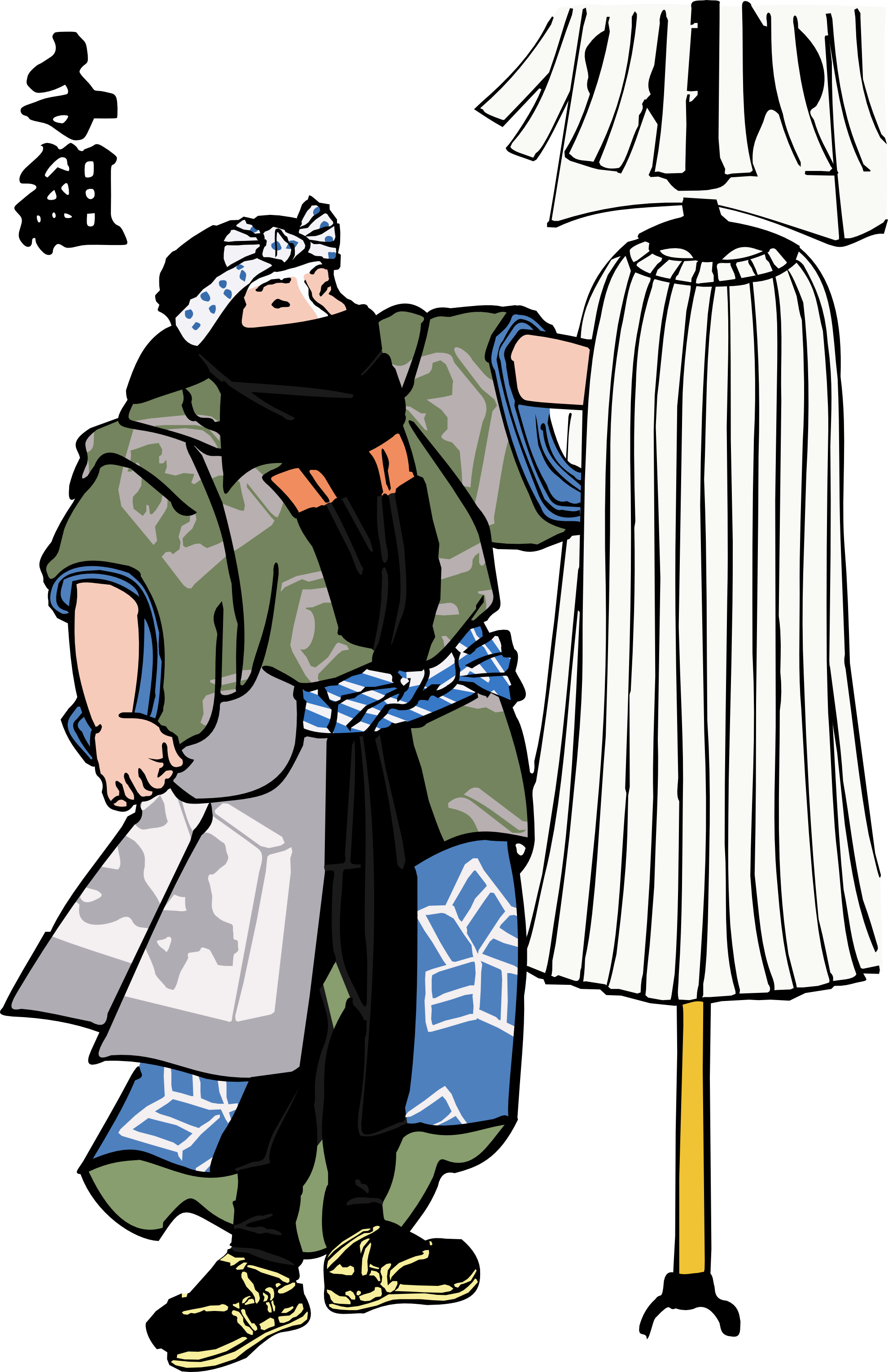 Edo Japan Fire Fighters 9 1979px 795 - 江戸 時代 消防 士 (1979x3058)