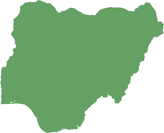 Default Message - Transparent Map Of Nigeria (568x462)