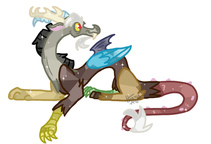 Crystal Discord By Vo - Cartoon (697x510)