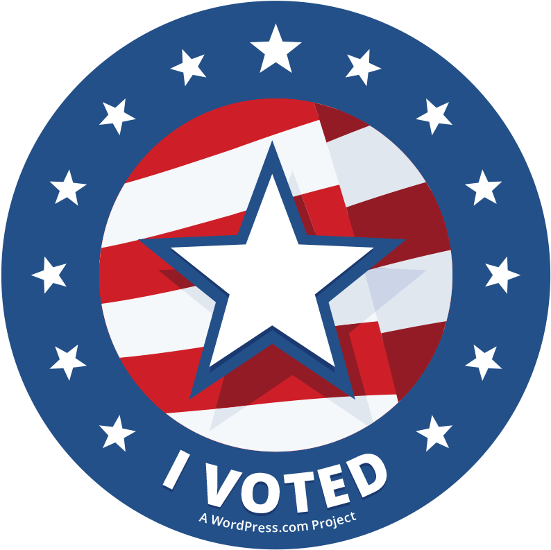 Clip Arts Related To - Facebook I Voted Button (800x800)