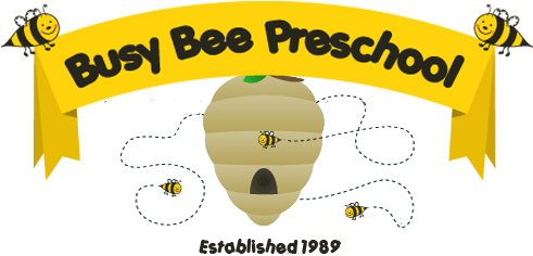 Busy Bee Preschool Logo (495x251)