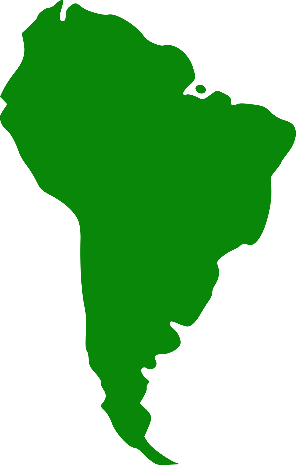 File - Continentsouthamerica - South America (1000x1575)