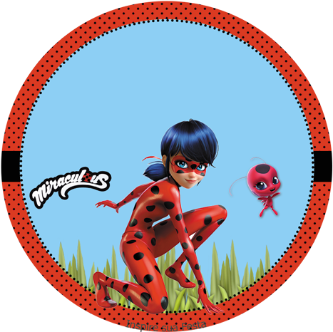 Miraculus Lady Bug Http - Miraculous Ladybug Topper (500x500)