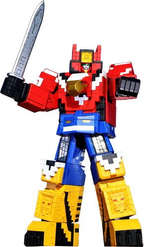 Wild Jungle Megazord - Zyuoh King (292x500)