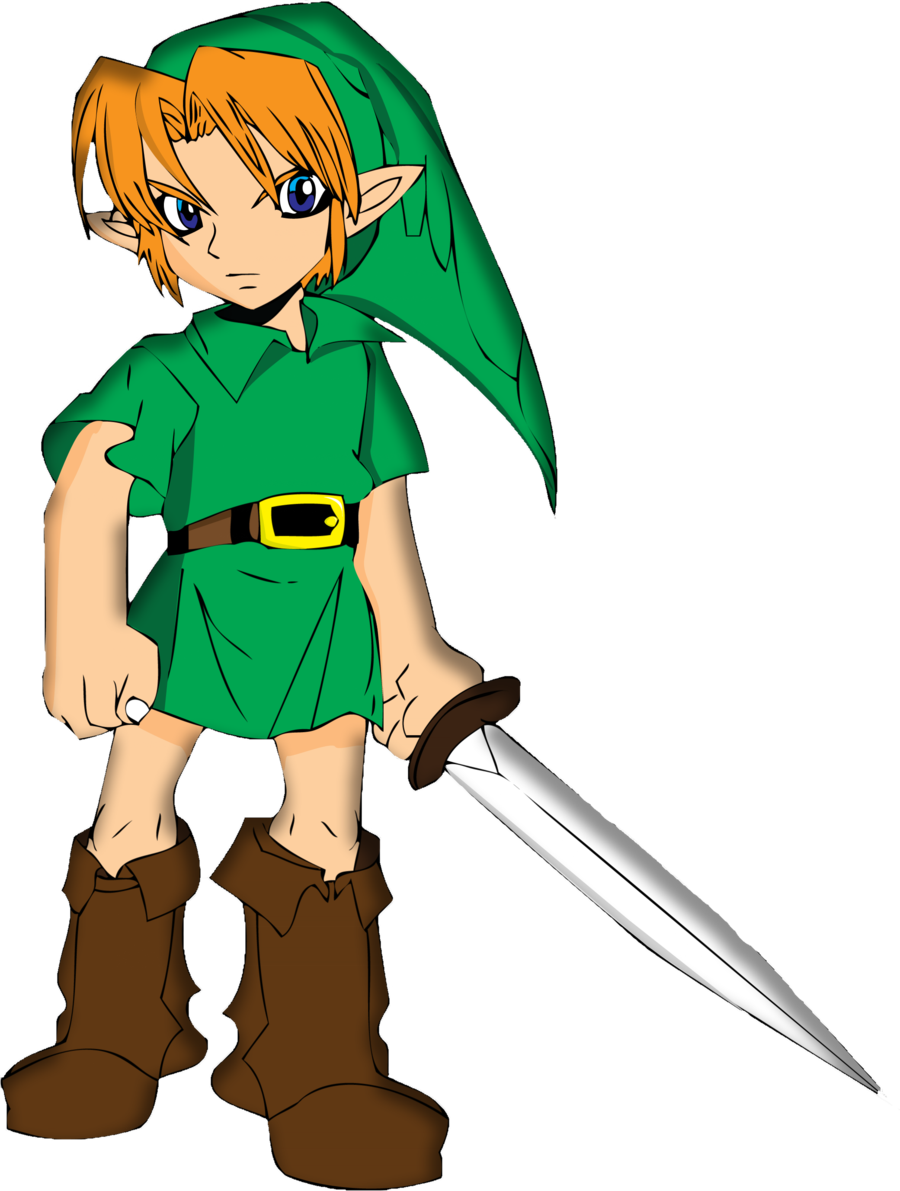 Young Link Majora's Mask By Spikerman87 On Deviantart - Young Link Majora's Mask (900x1191)