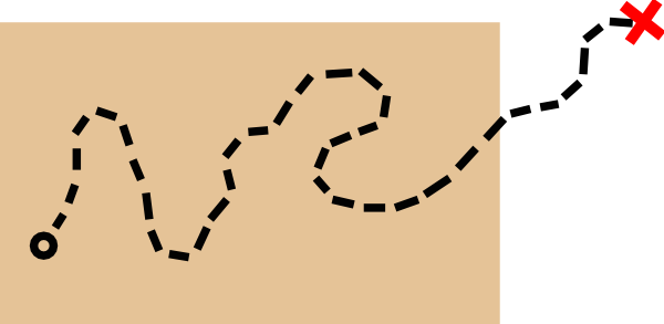 Glitch Map Clip Art At Clker - Illustration (600x293)