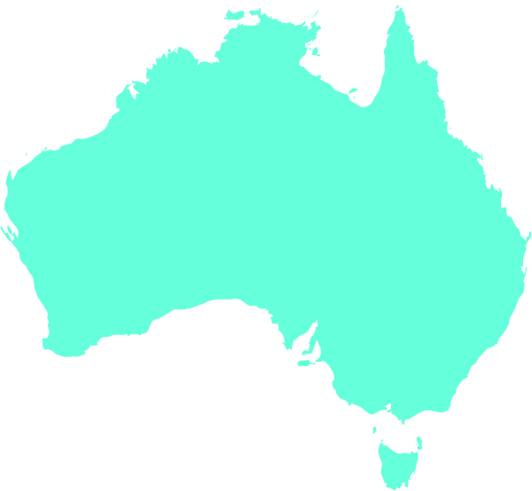 How To Set Use Australia Map Aqua 2 Svg Vector - Australia Map Vector (600x554)