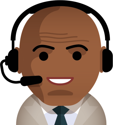 Annual Report Emoji Guide Warnermedia Callcenter Worker - Call Centre Emoji (372x411)