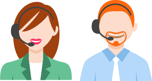 Contact Us Mockup - Servicio Al Cliente Vector Png (529x281)