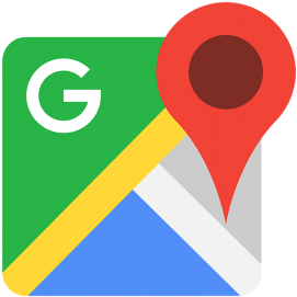 Google Maps Icon, Plus, Drive, Play Png And Vector - Google Map Icon Png (360x360)