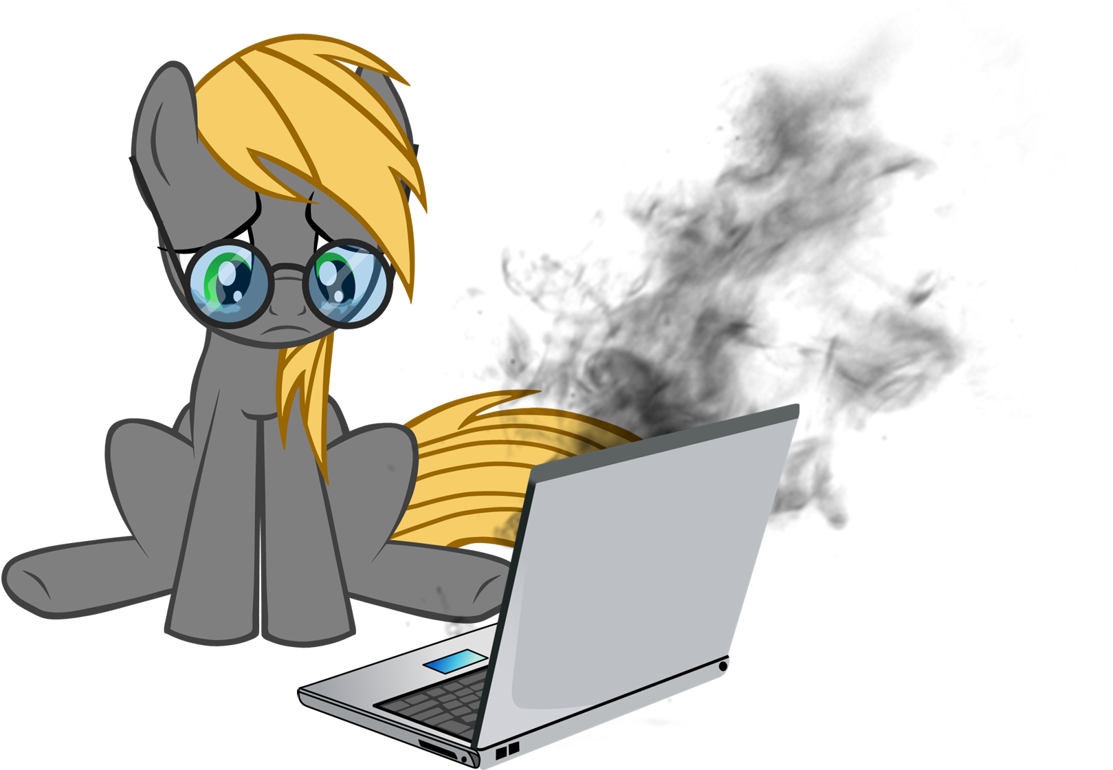 P Laptop By Theeditormlp R - Сигаретный Дым На Прозрачном Фоне (1620x1126)