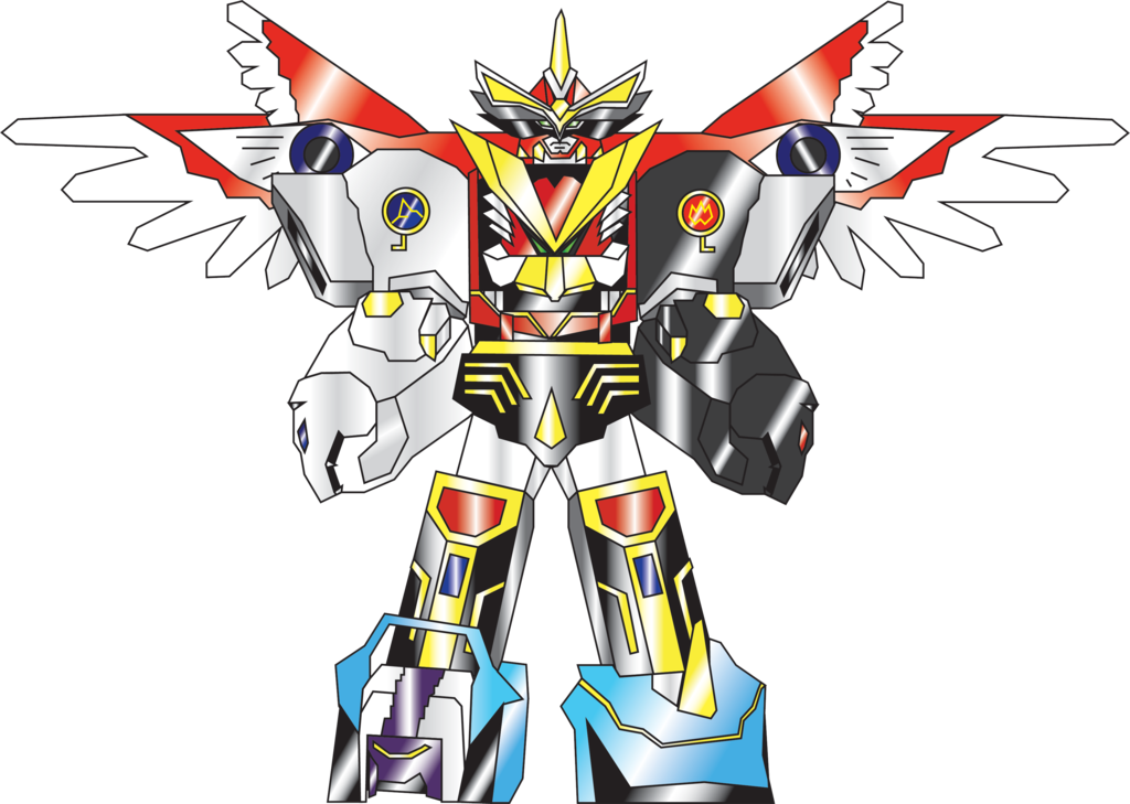 Isis Megazord Double Knuckle Mode By Nobird27 - Power Rangers Wild Force Zords (1024x729)