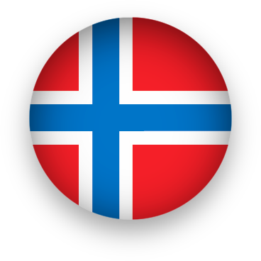 Norway Flag Button - Norway Flag Button (368x368)
