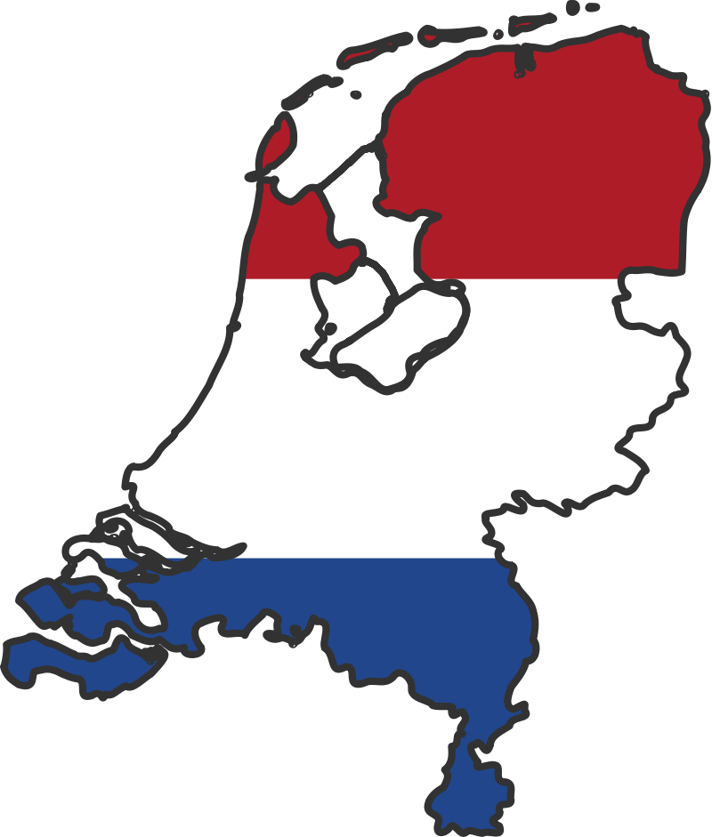 Netherlands Flag - Netherlands Map Flag (800x941)