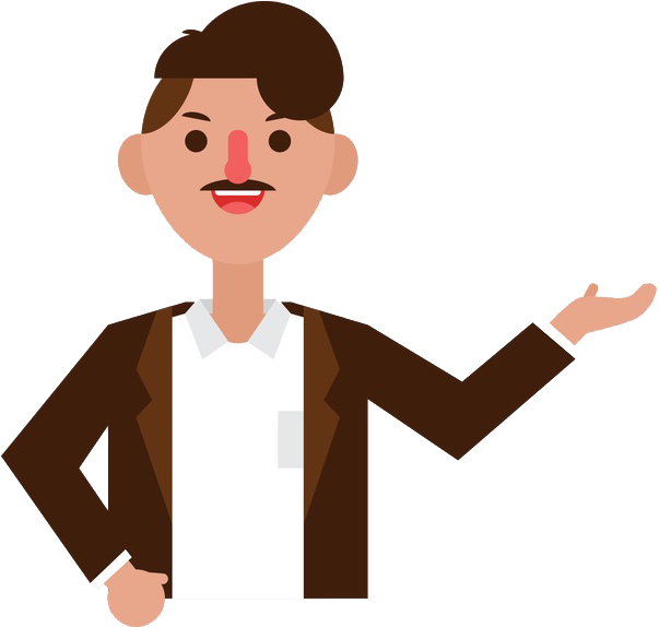 Idea Illustration - Man Holding - Idea Illustration - Man Holding (650x573)