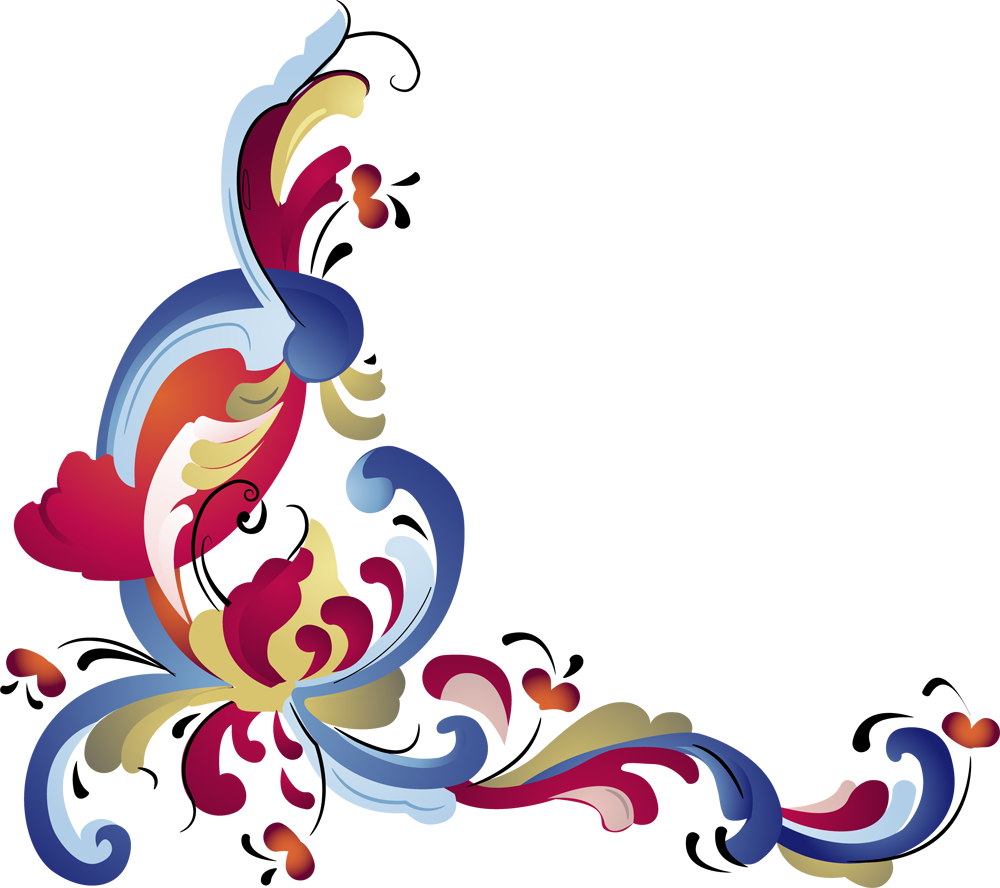Rosemaling - Rosemaling Png (1000x888)