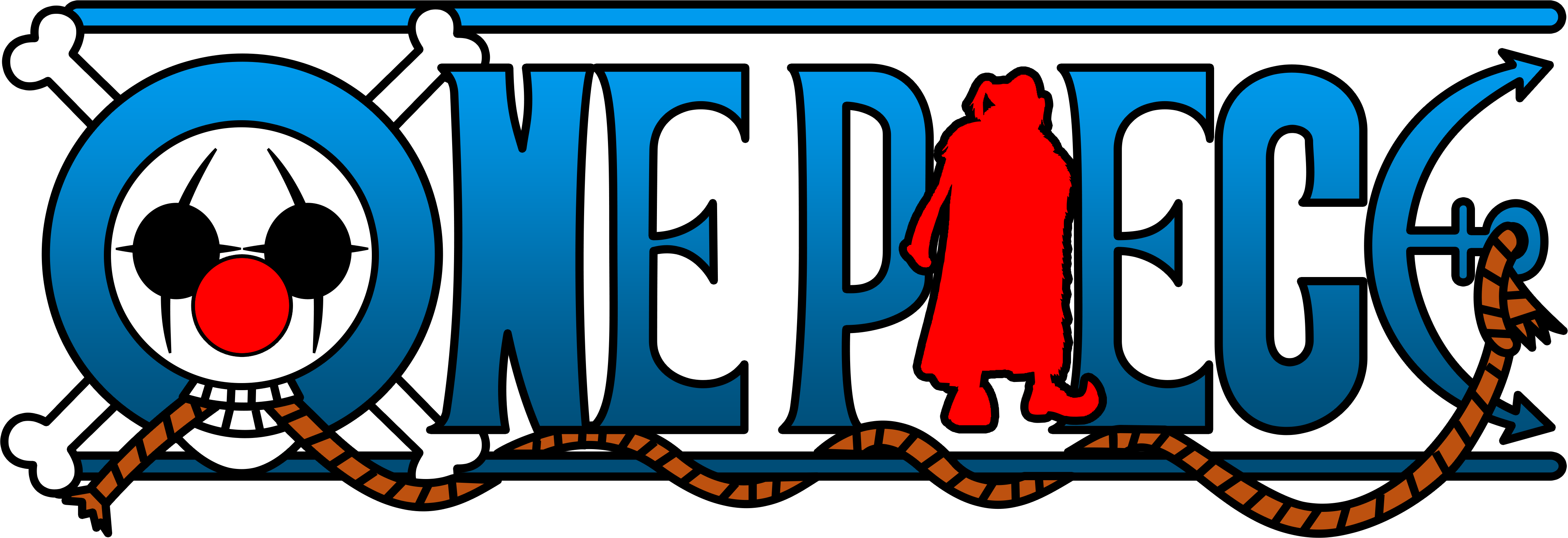 Logo One Piece Vector - One Piece Logo Jpg (4196x1441)