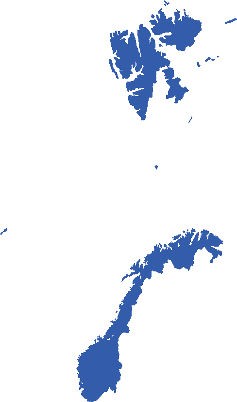 Norway Map Black (498x843)