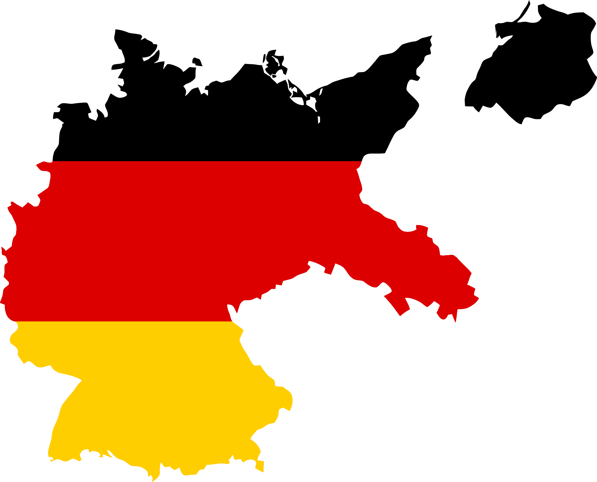 297 × 240 Pixels - Germany Map With Flag (2000x1615)
