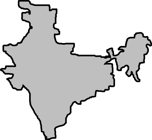 How To Set Use India - Clip Art (600x551)