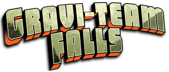 Gravi-team Falls - Gravity Falls Logo Generator (550x235)
