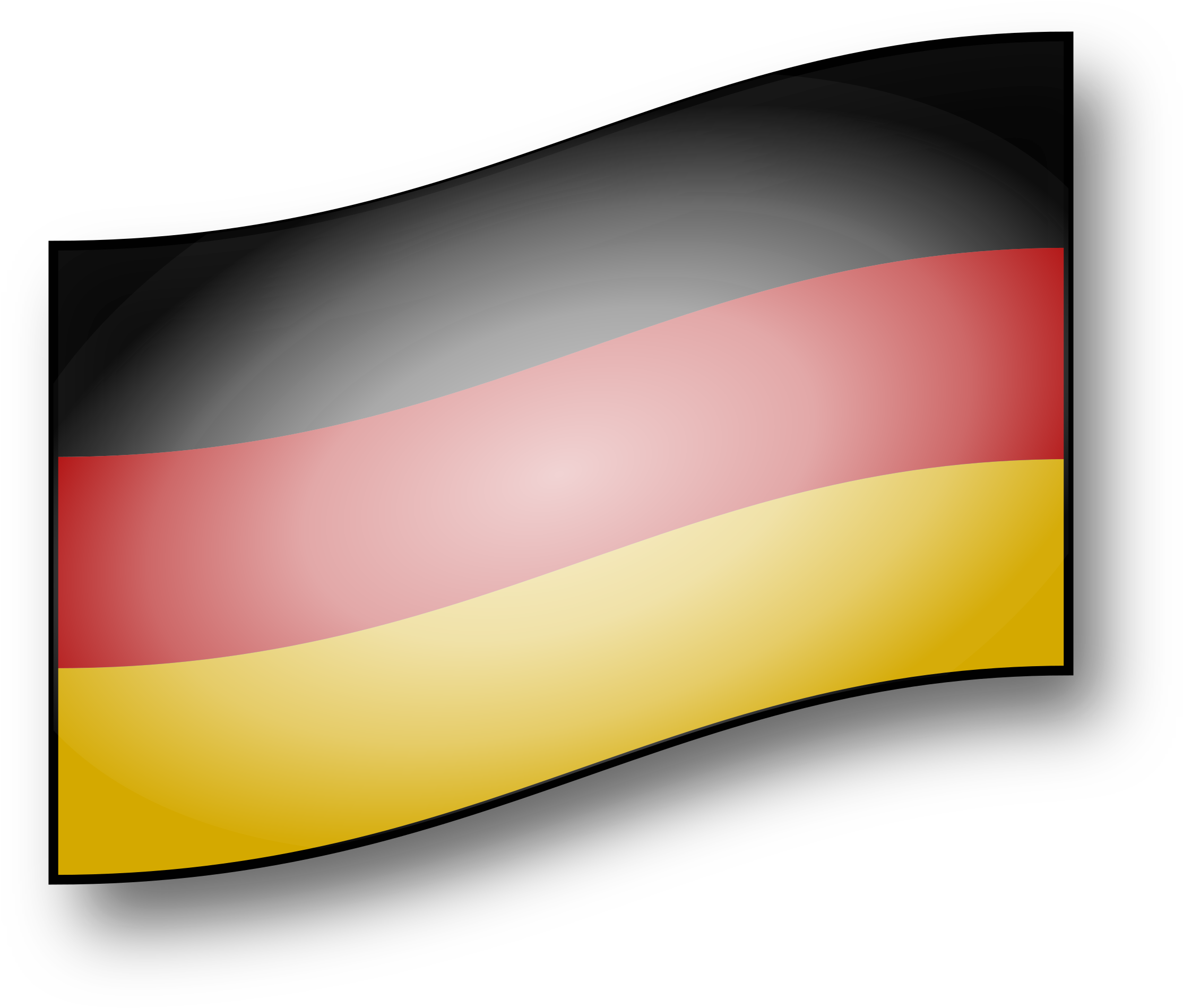 Germany Flag - Bandera Del Pais Alemania (2400x2076)