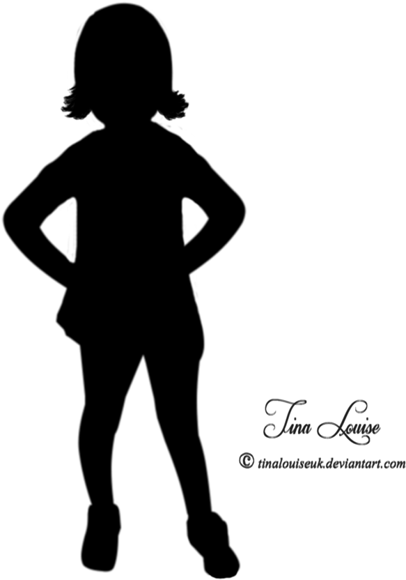 Clipart Little Girl Silhouette Free Download Clip Art - Little Girl Silhouette Clip Art (797x1003)