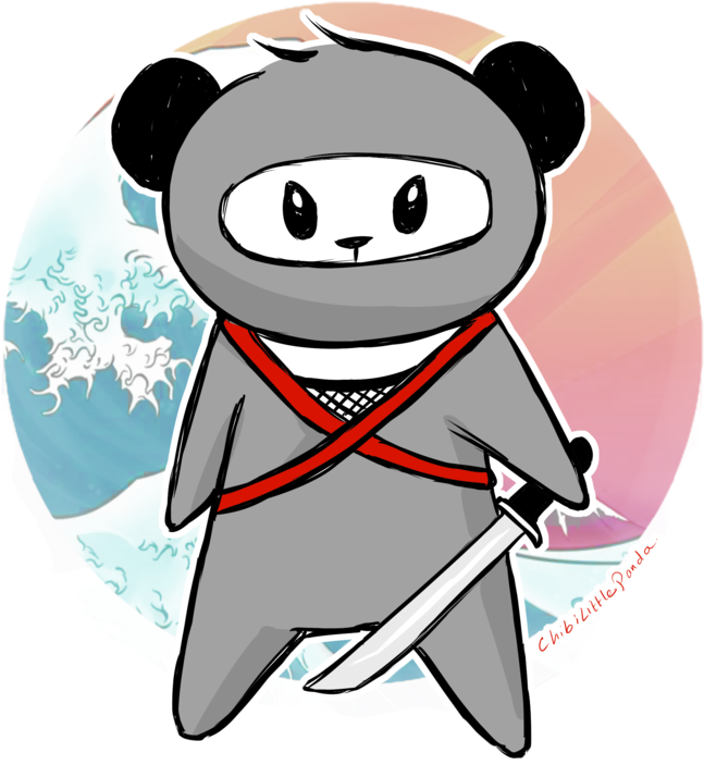 Giant Panda Red Panda Pandas Ninja Clip Art - Giant Panda Red Panda Pandas Ninja Clip Art (900x900)
