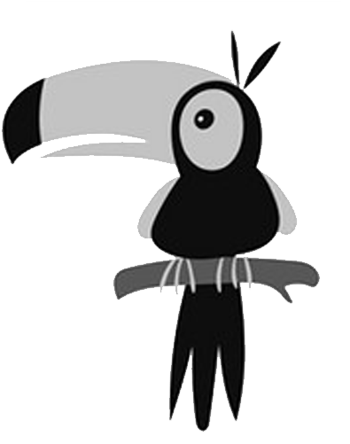 Bird Parrot Cartoon Clip Art - Aves Clipart (500x500)