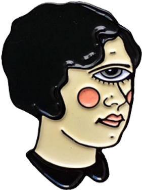 Cyclops Girl Pin - Eye (599x599)