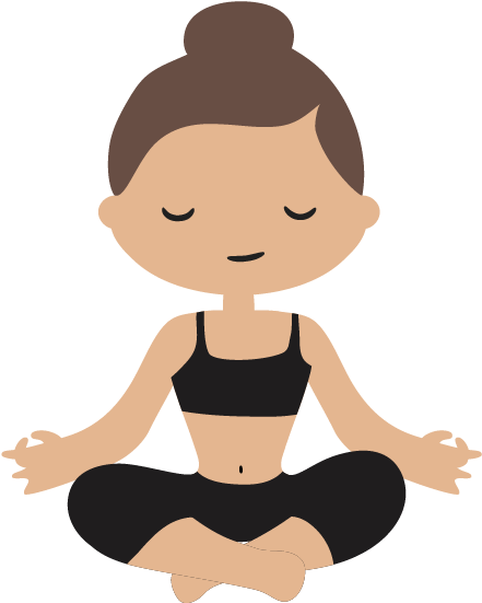 Cartoon Physical Fitness - Yoga Png Vector (800x800)