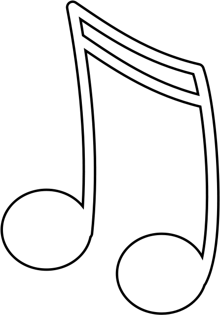 Music Notes Clip Art (573x800)