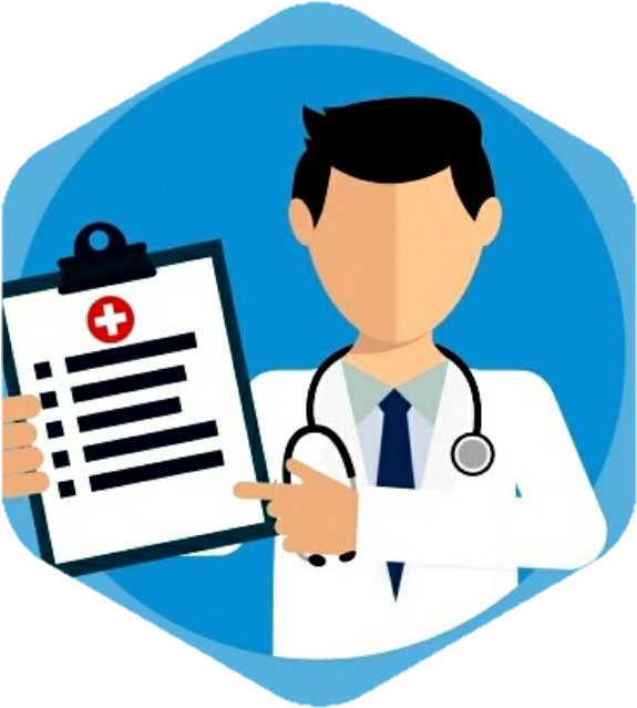 Market - Doctor Check Up Clipart (676x676)
