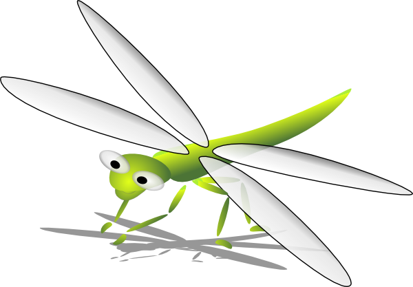 Dragonfly Clipart Small Animal - Libellule Clipart (1080x750)