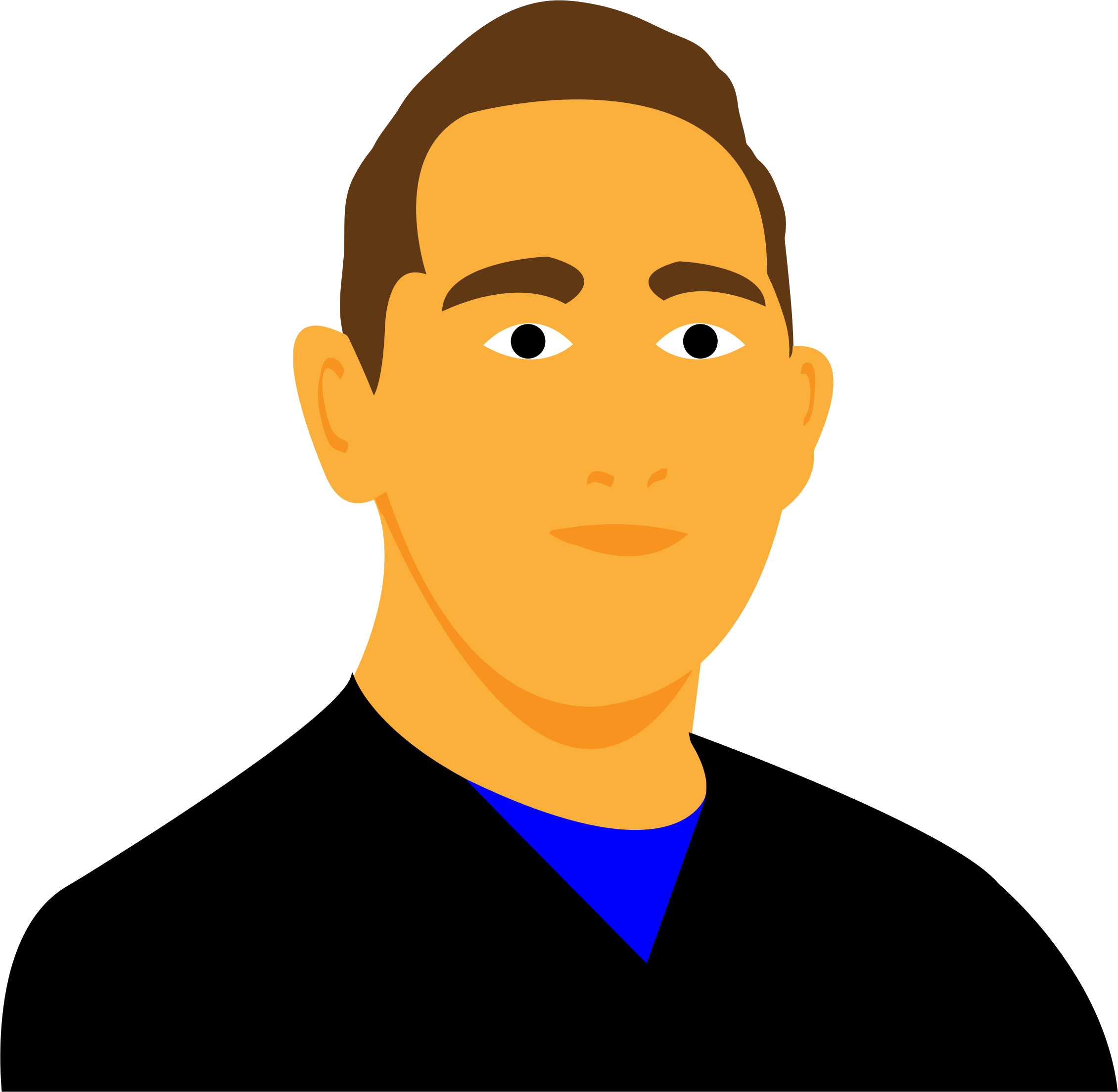 Cartoon Man Avatar - Cartoon Picture Man (2260x2208)
