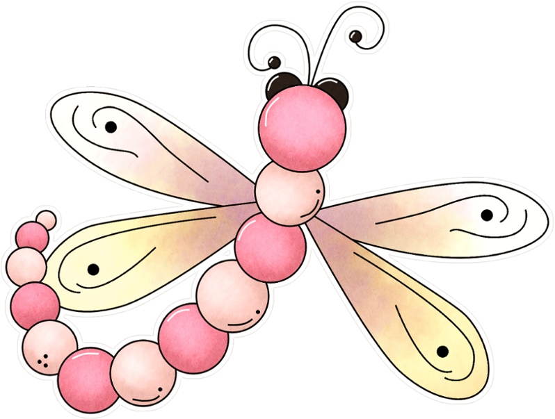 Dragonfly - Big Sister Drgonfly 2 Round Ornament (900x819)