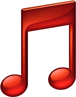 Note Red Icon Free Download As Png And Ico Formats, - Red Music Note Png (512x512)