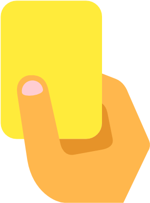 Total Number Of Yellow Cards - Soccer Yellow Card Png (512x512)