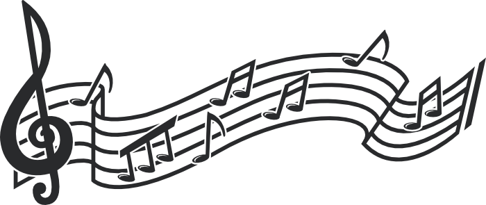 Music Notes Wall Decal - Music Notes Banner Png (700x295)