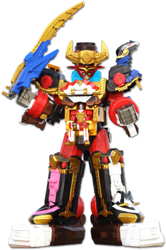 Power Rangers - Megazord Dei Power Rangers Ninja Steel (348x500)