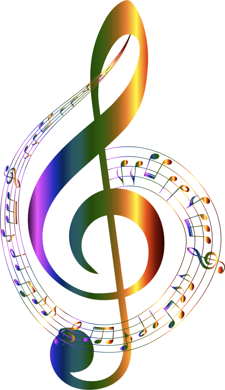 Pin Music Images Clip Art - Transparent Background Music Notes (462x800)