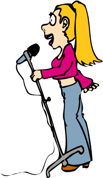 Standup Comedy At Flynn Center For The Performing Arts - Dessins Des Chanteuses Blonde Sexy Png (350x592)