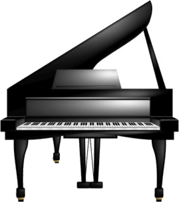 Piano Clipart Small Png - Piano Png Transparent (354x400)