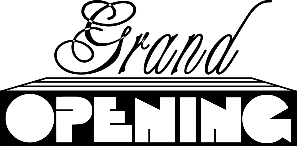 Grand Opening Clip Art Free - Grand Opening (958x472)