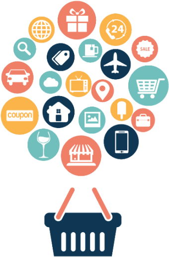 Retail Industry - Vector Online Shop Icon (550x550)