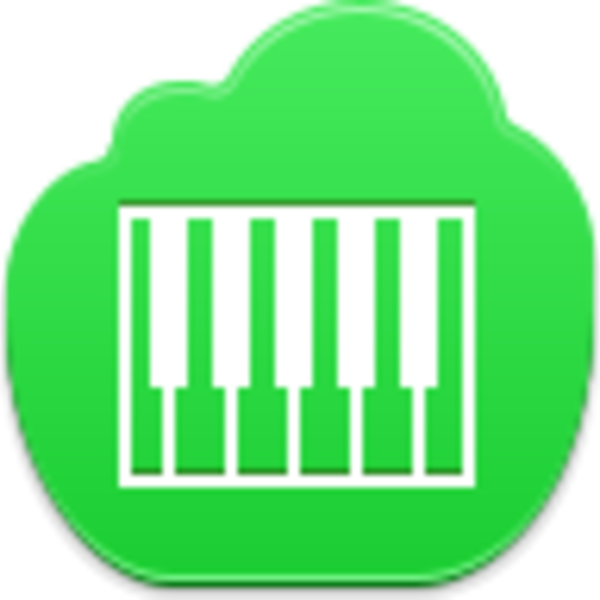 Piano Icon Image Vector Clip Art Online Royalty Free - Facebook (600x600)