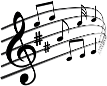 School, Quaver, Melody, Musical Notes, Music, Staff - Png Format Music Notes Png (400x315)